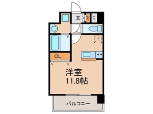 スカイパレス空港東の物件間取画像